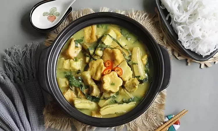 Ba chỉ om chuối đậu cho bữa cơm nhà tiết kiệm