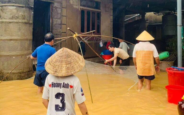 Mùa nước lên giúp bữa cơm gia đình đổi vị mà chi tiêu nhẹ đi