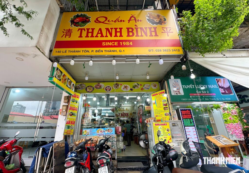 Thanh Bình, quán ăn nằm ngay trung tâm TP.HCM, sát chợ Bến Thành đóng cửa từ ngày mai 22.10